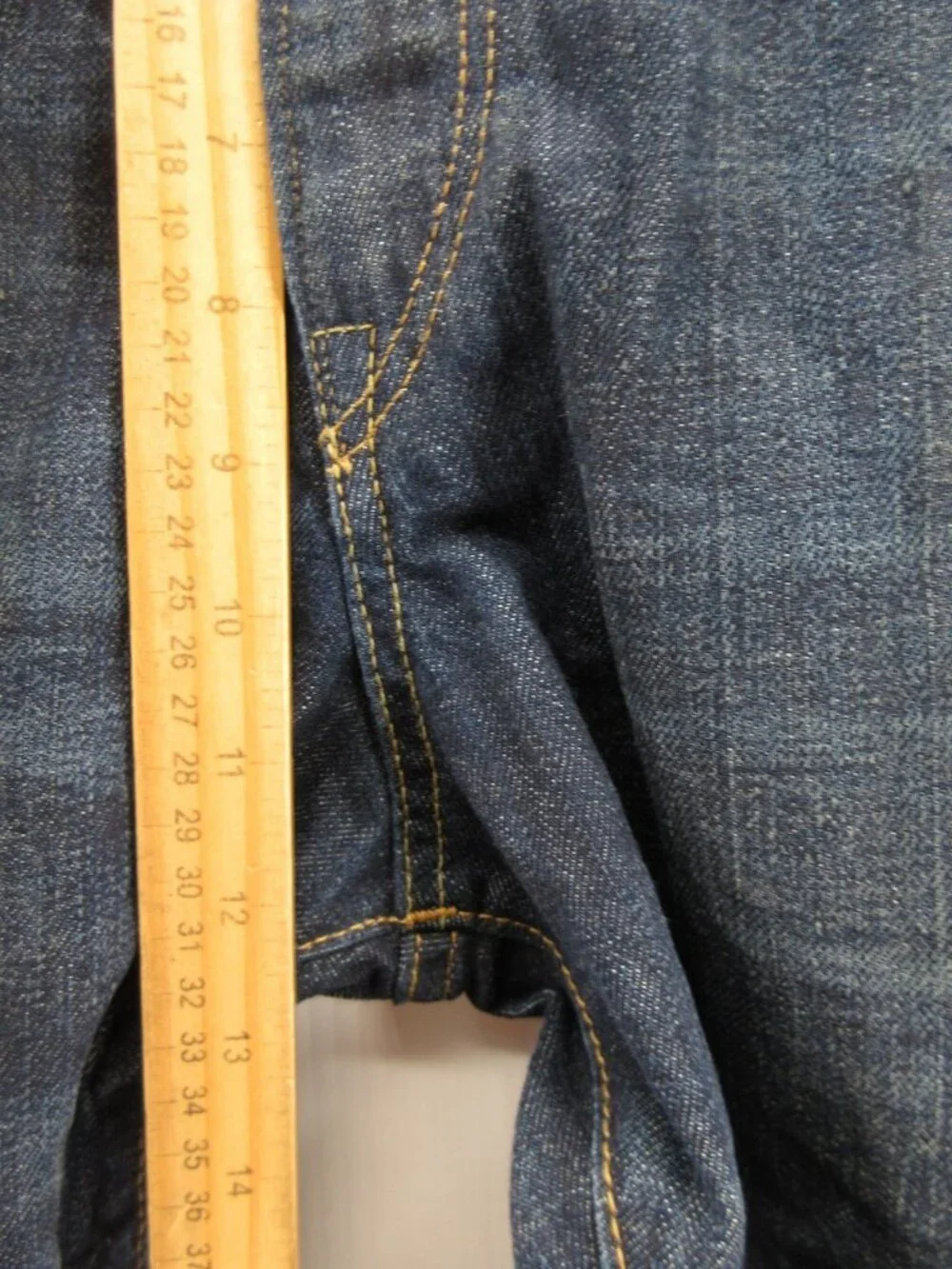 Polo Ralph Lauren Jeans 42X32 Varick Slim 625 Selvedge Straight Denim